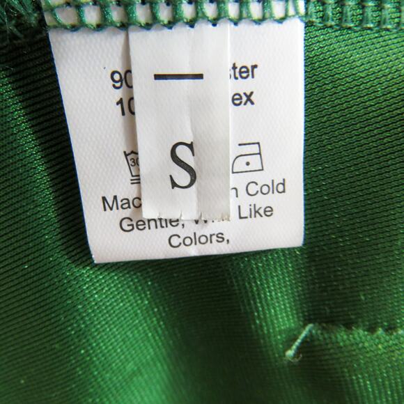 SHEIN Y2k Emerald Green Velour Tracksuit Zipper Jacket + Flared Pants Small - Picture 10 of 12